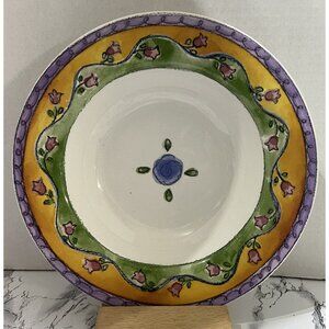 Sango Sweet Shoppe Key Lime Pie 3024 Rimmed Bowl 8.75” Sue Zipken